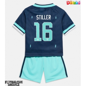 Německo Angelo Stiller #16 Dětské Venkovní dres komplet MS 2026 Krátký Rukáv (+ trenýrky)
